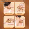 Wooden Handheld Massage Roller - Multi-Point Body Relaxation Tool For Muscles Back  Neck