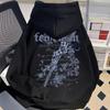 Herren Vintage Kirschblüten Schwertdruck Hoodie - Herbst/Winter Lockerer Schnitt mit Plus Samt