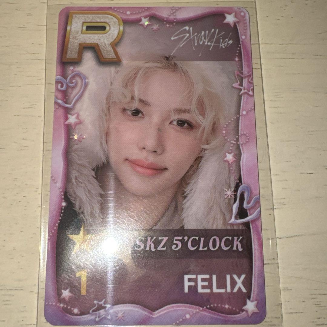 

[USED] Straykids Felix Real Card Shusuje
