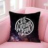 Urban Rap Band 187 S-Strassenbande Cushion Cover Pillowcase Short Plush Invisible Zipper Room Sofa Cushion Cover