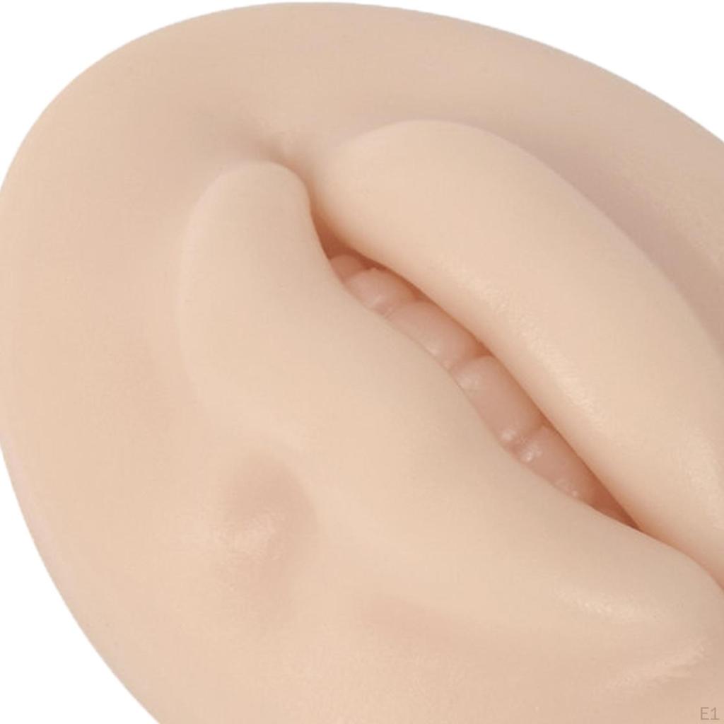 Soft Professional 3D Silicone Lip Practice Skin Reusable for Permanent