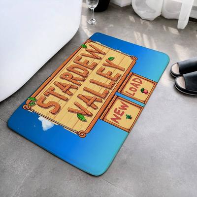 S-Stardew V-Valley-Floor Mat For Living Room Sofa Floor Cushions Modern Soft Fluffy Home Rug For Children's Bedroom Play Carpet