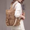 PU Backpack Multi Pocket Zipper Closure Casual Daypack for Women Daily Travel