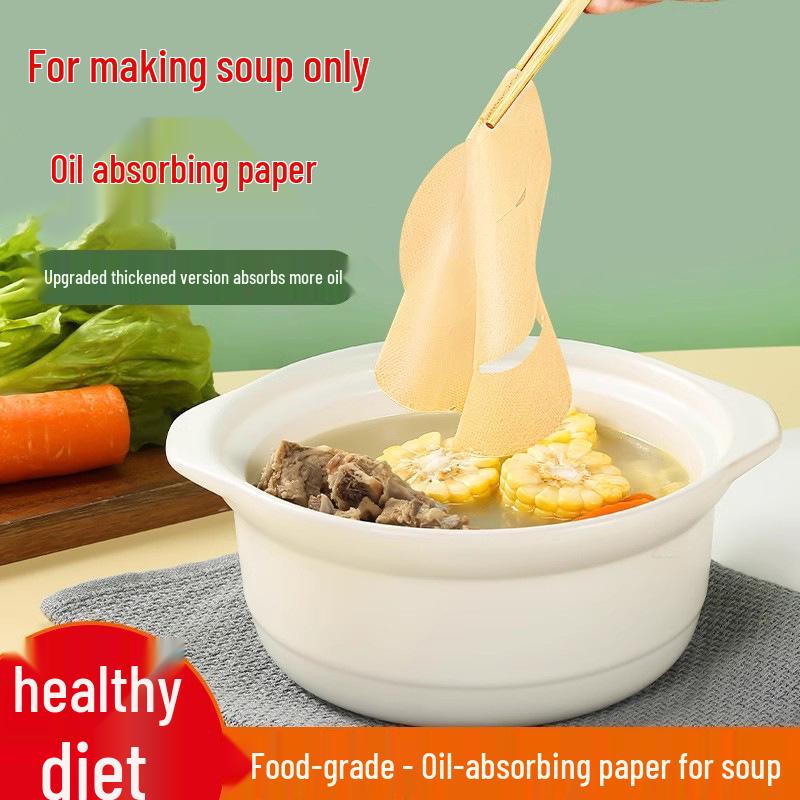 Food-Grade Oil-Absorbing Filter Paper for Cooking and Stewing Soups