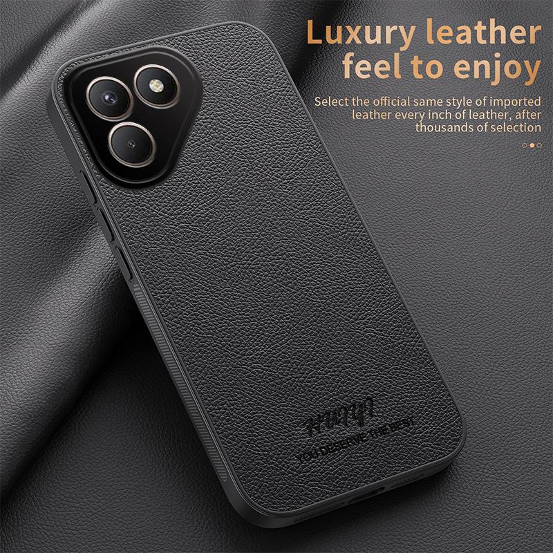 Luxury Business Leather Soft Frame Magnetic Cover For Tecno Pova 7 Pova7 4G 5G Phone Cases Capa