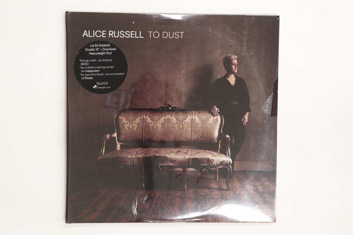 

10inch Record ALICE RUSSELL To Dust TRULP270 TRU THOUGHTS 2013 UK SoulFunk Used
