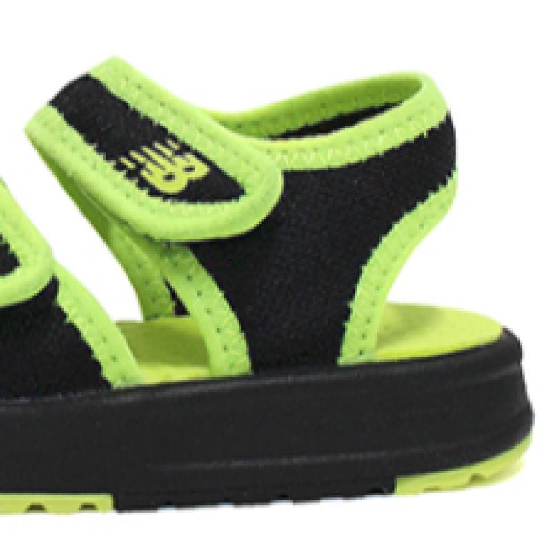 New Balance Kids 2154 Junior Kids Toddler Sandals Black Yellow K2154b