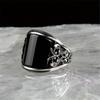 Accessories1pc Fashion Black Ring, Simple, Stylish, Multifunctional Jewelry