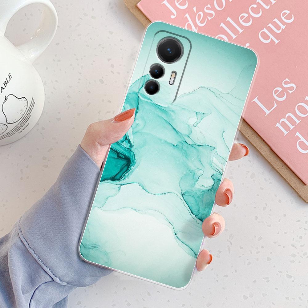 For Xiaomi 12 Lite Case Back Cover For Xiaomi 12 Lite 5G Girls New Clear Phone Funda Soft Silicone Case For Xiaomi 12 Lite Coque