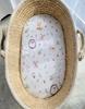 Cotton sheet for the Boho Moses basket of the gondola stroller 75x35 cm - Forest delicacy