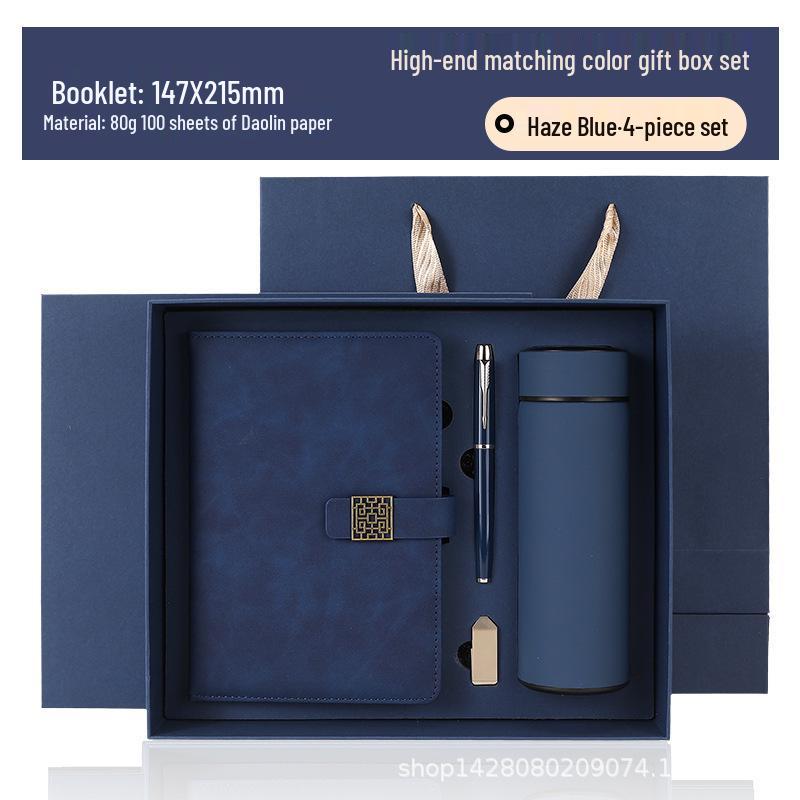 Verdickte Leder-Business-Schnallen-Notizbücher für Konferenzen und Tagebücher