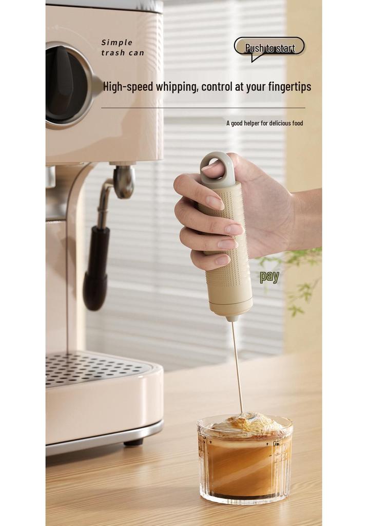 Household Electric Handheld Milk & Coffee Frother & Egg Beater