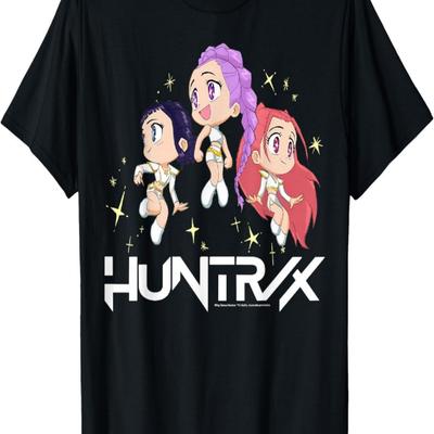 Huntr_x Chibi Sparkling Group Shot T-Shirt