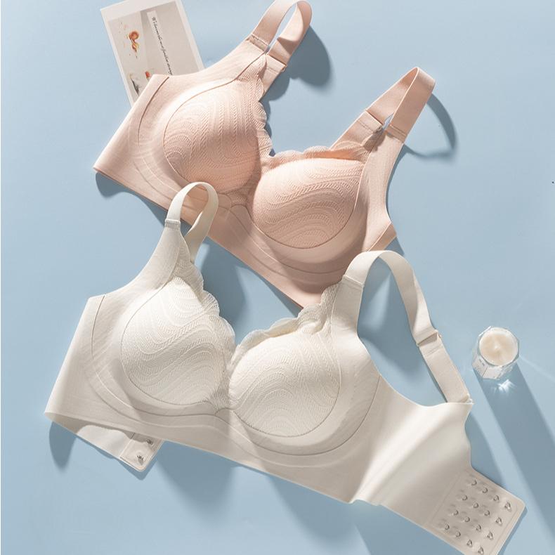 Large Size Lingerie for Women Seamless Sports Bra Anti Sagging Breast Collection and Gathering Bra