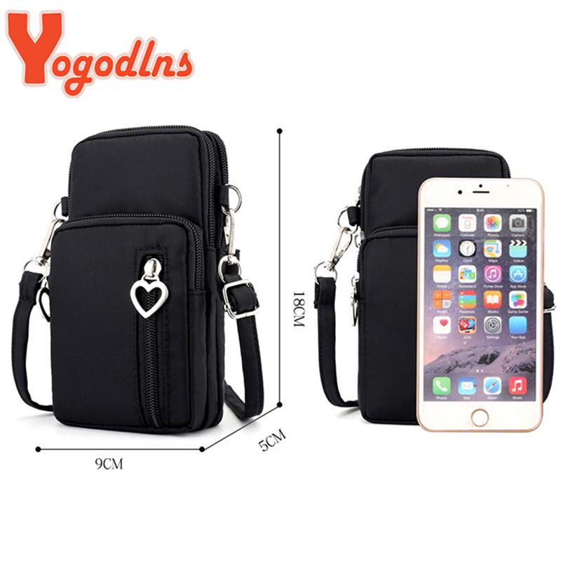 Crossbody Bags For Women Waterproof Nyl Multifuncti Casual Small Bag Mobile Phe Case Crossbody Bag Sports Purse
