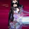 Sex Underwear Aurora Oily Hip Skirt Removable Stockings Pure Desire Versatile Knee Integrated Suspender Socks E