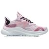 Li Ning Liuyun Slip Resistant Abrasion Resistant Low Top Running Shoes Women's White Pink AGLR036-2