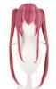 Muyu Amagase Cosplay Wig, Red and Pink Mix, Heat-Resistant, Perfect for Cosplay, Photoshoots, and Festivals