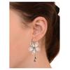 Chimes Earrings for Women and Girls Fashion Multicolor Stone Studded Hoops  Gold Plated Earring