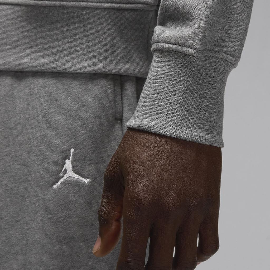 Jordan Brooklyn Comfortable Crew Neck Pullover Long Sleeve Sweatshirt Men sweatshirt Carbon-Stone FV7295-091