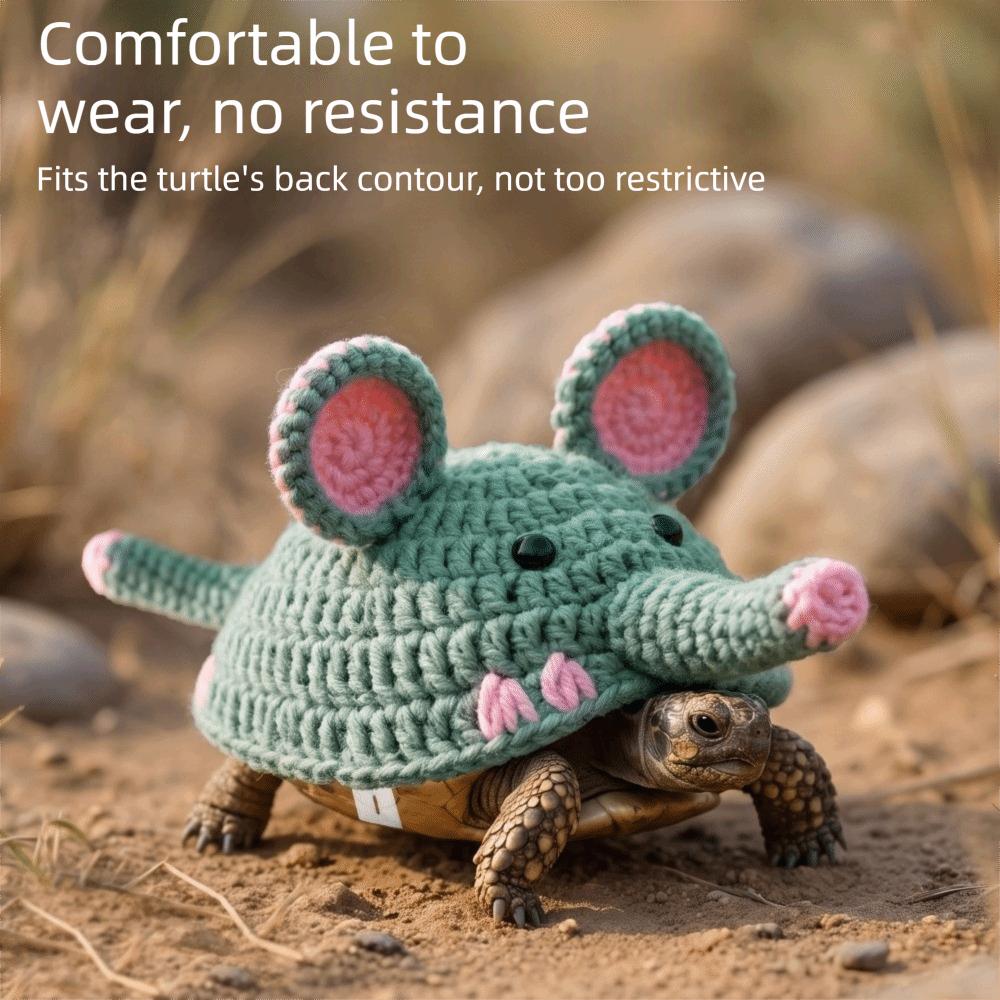 Adjustable Elephant Shaped Pet Turtle Costume Cartoon Turtle Sweater Pet Turtle Outfit  Indoor Use