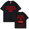 Rapper The Weeknd After Hours Til Dawn 2026 World Tour Music TShirt Unisex HipHop Harajuku Style Crew Neck TShirt