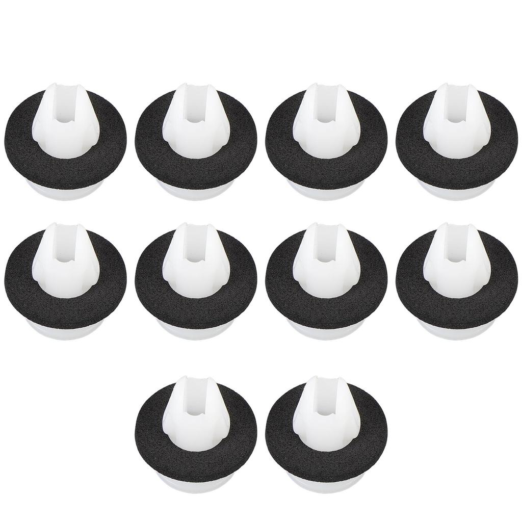 10 Pcs Underbody Paneling Retaining Clip Plastic Long Durability 228084 Replacement for C4 DS3 DS5