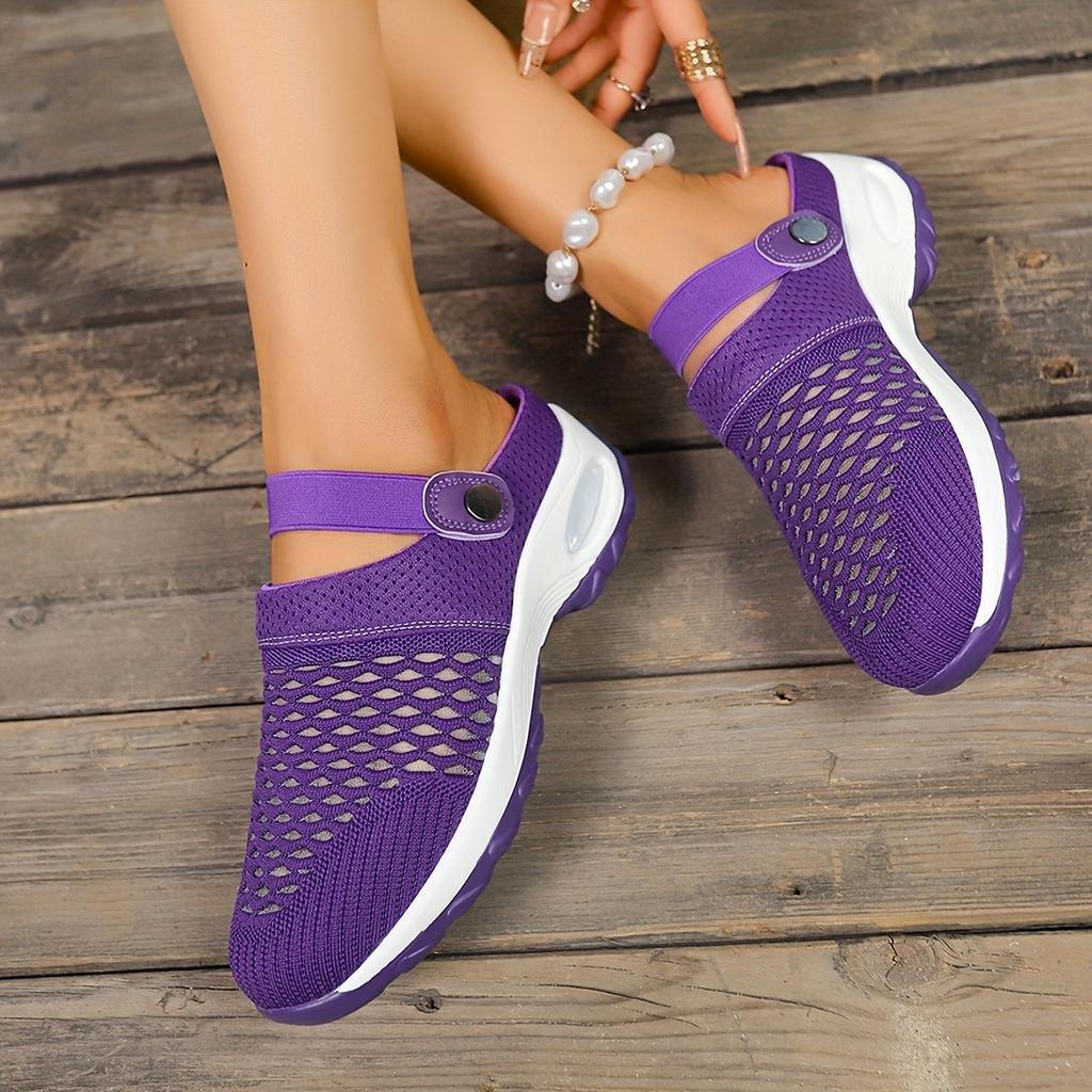 Manica Traspirante in Rete per Scarpe Sportive, con Cuscinetto d'Aria per il Comfort, Tomaia Traforata per una Maggiore Ventilazione, Scarpe Casual Estive