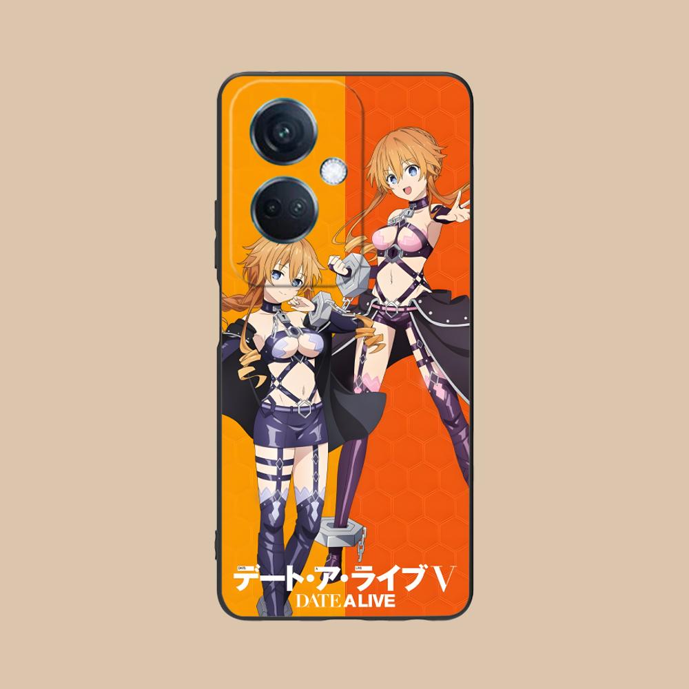Date a Live Yamai Kaguya Matte TPU Mobile Phone Case for OPPO Reno 14 13 12 11 10 9 8 7 6 5 F T Pro 5G Colorful Printing Cover