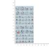 Snoopy Drop Block Stickers Snoopy Family Peanuts [Sticker Sheet] / &