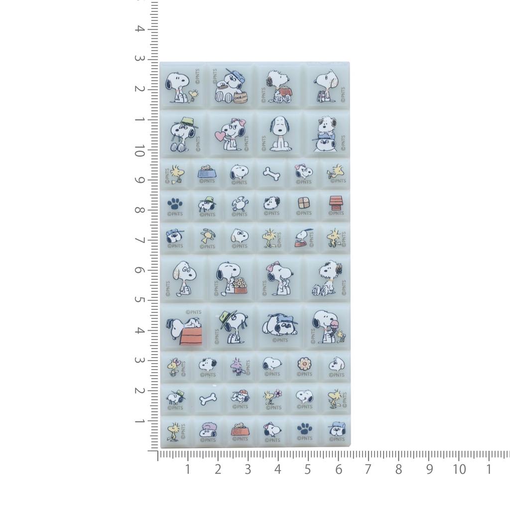 Snoopy Drop Block Stickers Snoopy Family Peanuts [Sticker Sheet] / &