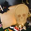 Halloween Wooden Tray Tray Cheese Cheese Board Christmas Party Funny Decorative Tray