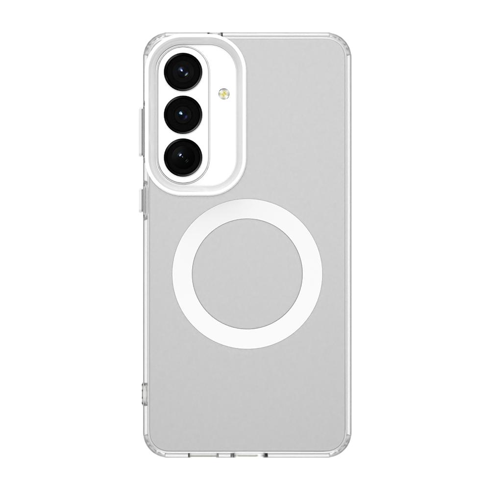 

Magnetic Wireless Charging Case For Samsung S26 S25 S24 S23 Ultra Plus FE A57 A37 A07 A17 A56 A36 Candy Color Matte Clear Cover Galaxy S25 FE