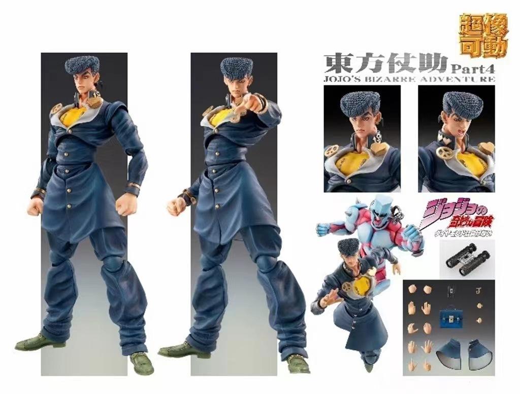 22 TYPES Anime jojo bizarre adventure Kujo Jotaro Dio Brando Diavolo Bruno Bucciarati Leone Abbacchio Jolyne Cujoh Action Figure
