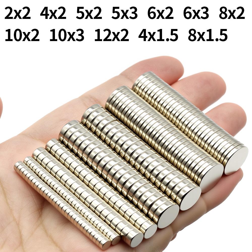 Super Strong Neodymium Magnet N35 NdfeB Permanent Magnetic imanes Round Powerful Magnets Refrigerator Magnet