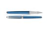 CARAN D'ACHE Leman Slim Grand Bleu Fountain Pen, Medium Nib, 4791-168, Officially Imported
