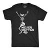 Mens Funny T Shirts Never Better Sarcastic Partying Skeleton Graphic Novelty Tee