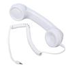 Retro Phone Handset Multifunction Radiation Proof Handheld Cell Phone Receiver for Mobile Phones Computers