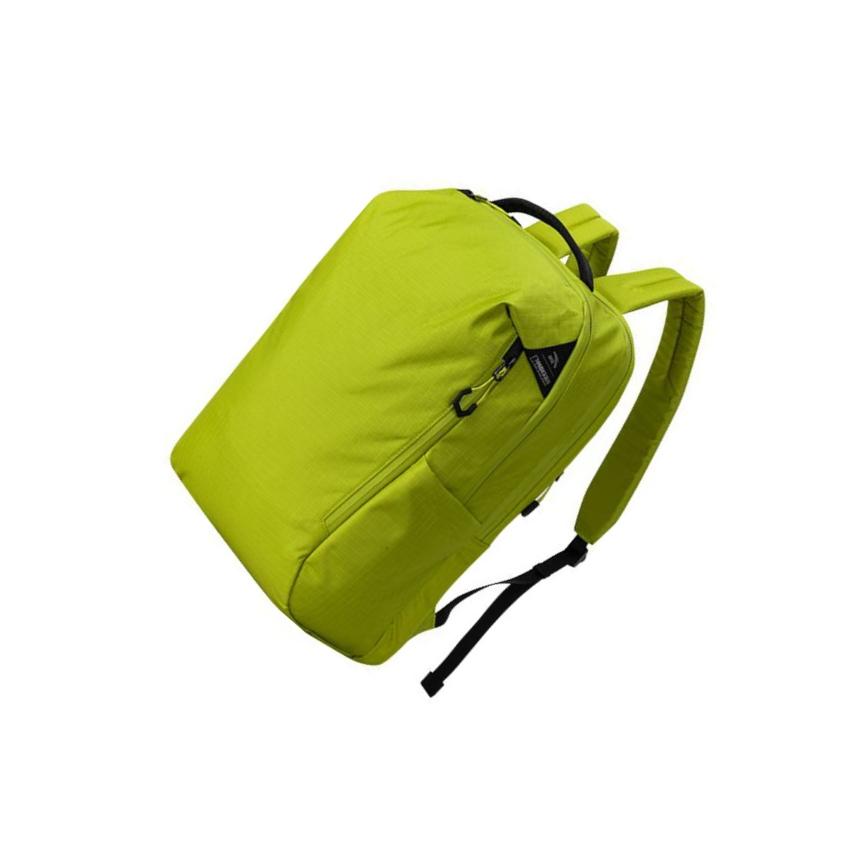 New Anta × China National Geography Collaboration Variety Training Collection Fabric Backpack Regular Unisex Yellow Green 192427162-3