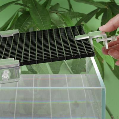 6x Clip a Rete per Schermo Acquario Supporto Coperchio Superiore Regolabile