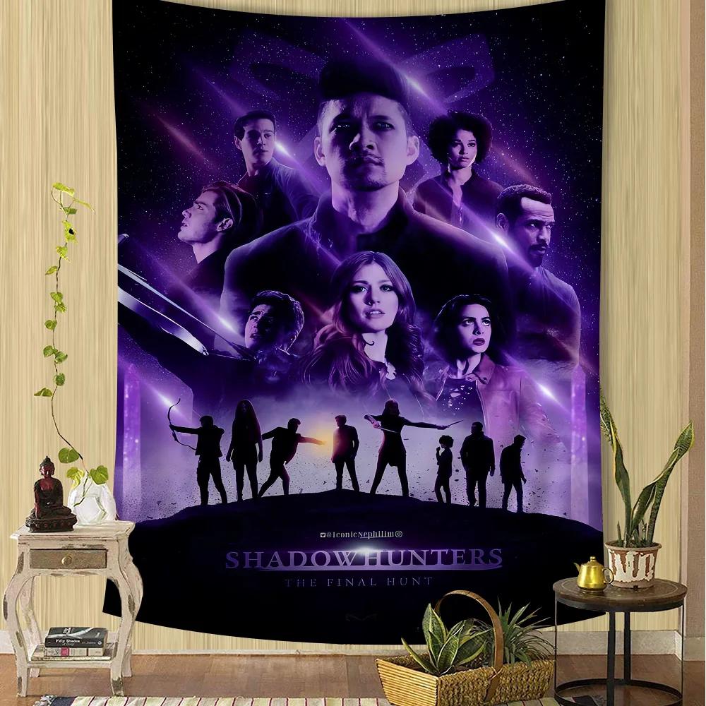 Shadowhunters Anime Tapestry Hanging Tarot Hippie Wall Rugs Dorm Home Decor