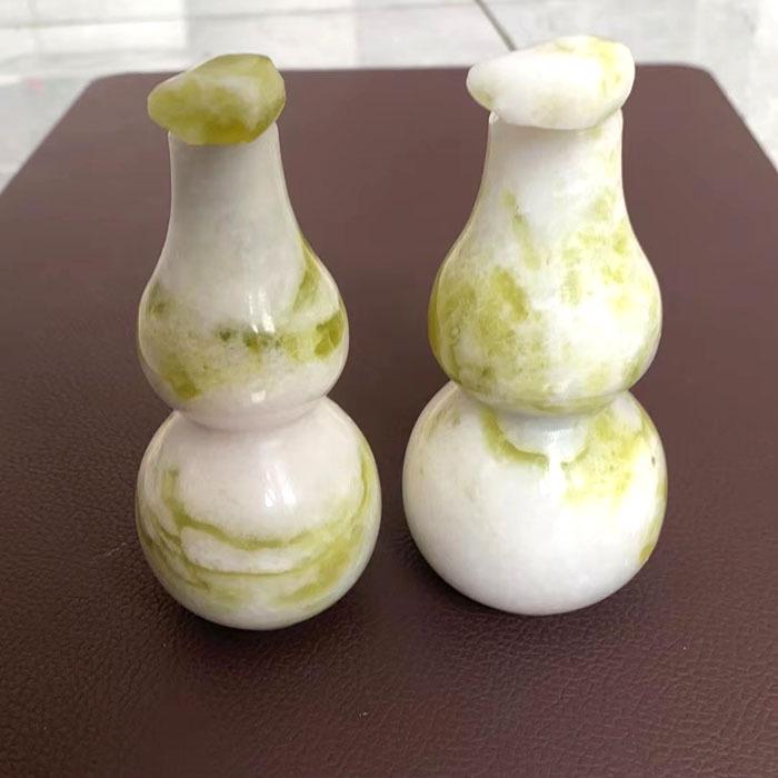 Jade Gourd Ornament - Jia Cui Jade Furniture Decoration