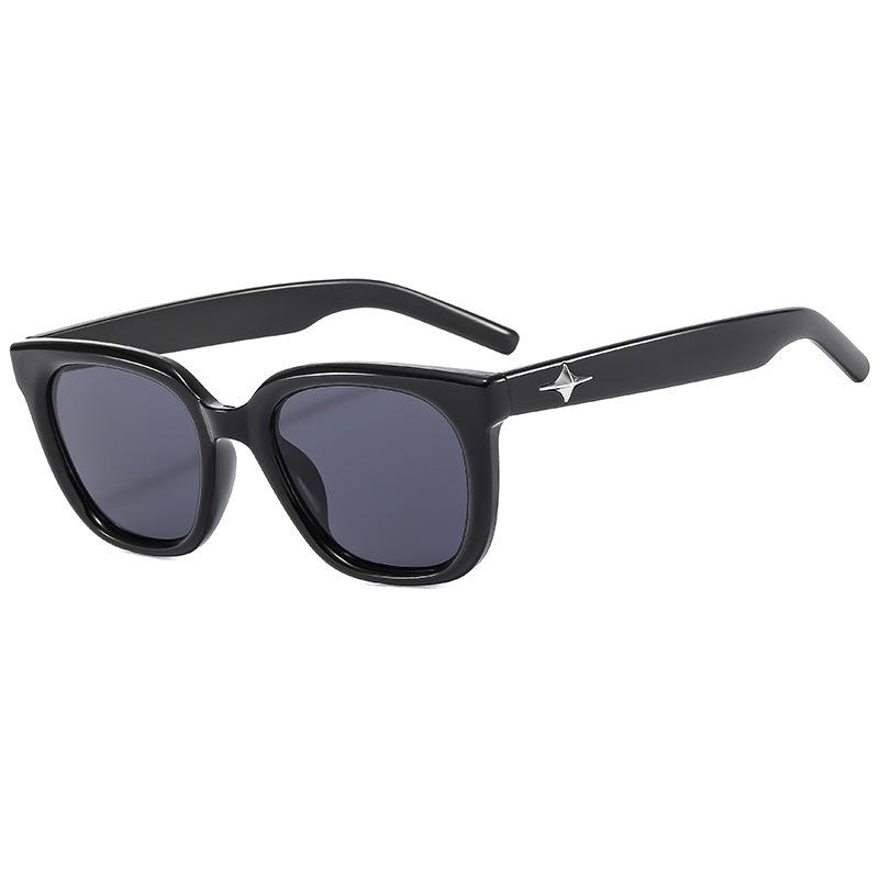 Sunglasses Star Anti-Uv400 Advanced Glasses Thin Trend Sunglasses Metal Hinge
