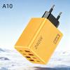 1Pcs 8 In 1 Fast Charging Phone Charger Power Adapter 240W Gan Usb C Charger Type C Eu/Us/Uk Plug Wall Charger For Phone