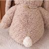 35CM Bunny Plush Toy Curly Tag Small Bear Puppy Kawaii Soft Full Animal Doll Festival Gift For Children Birthday Gift