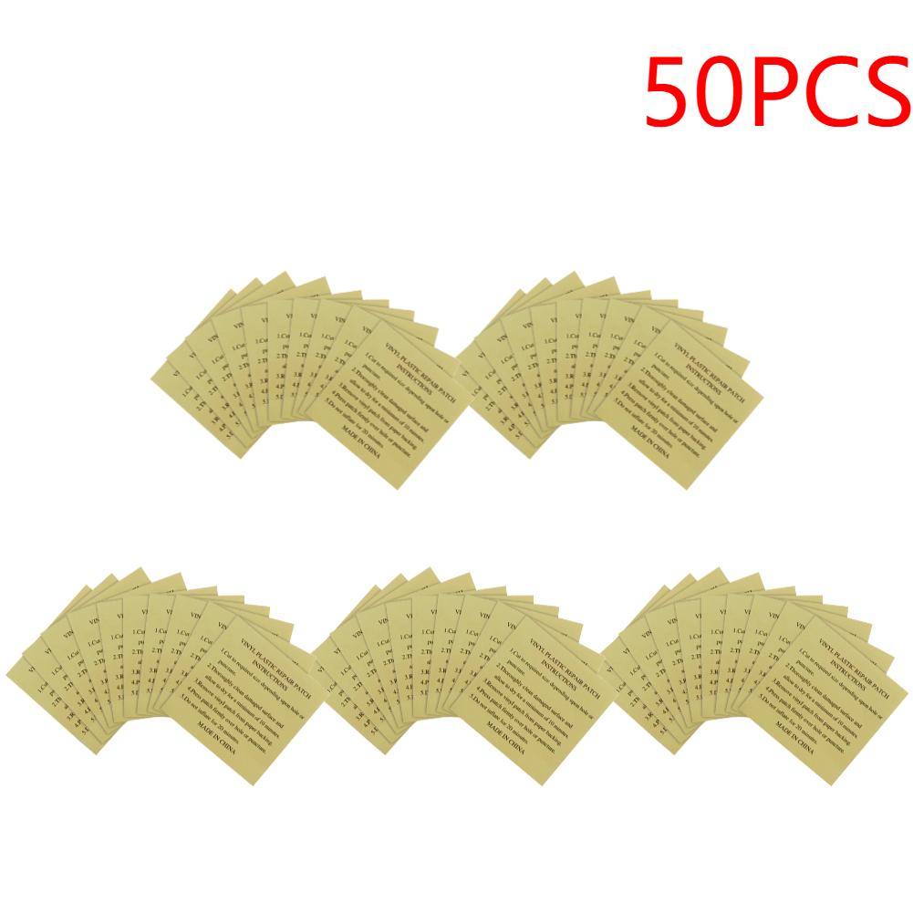 10-100pcs Pool Liner Repair Kit Underwater Repair Kit Sturdy Waterproof Air Mattress Patch Self Adhesive Pvc Inflatable Repair