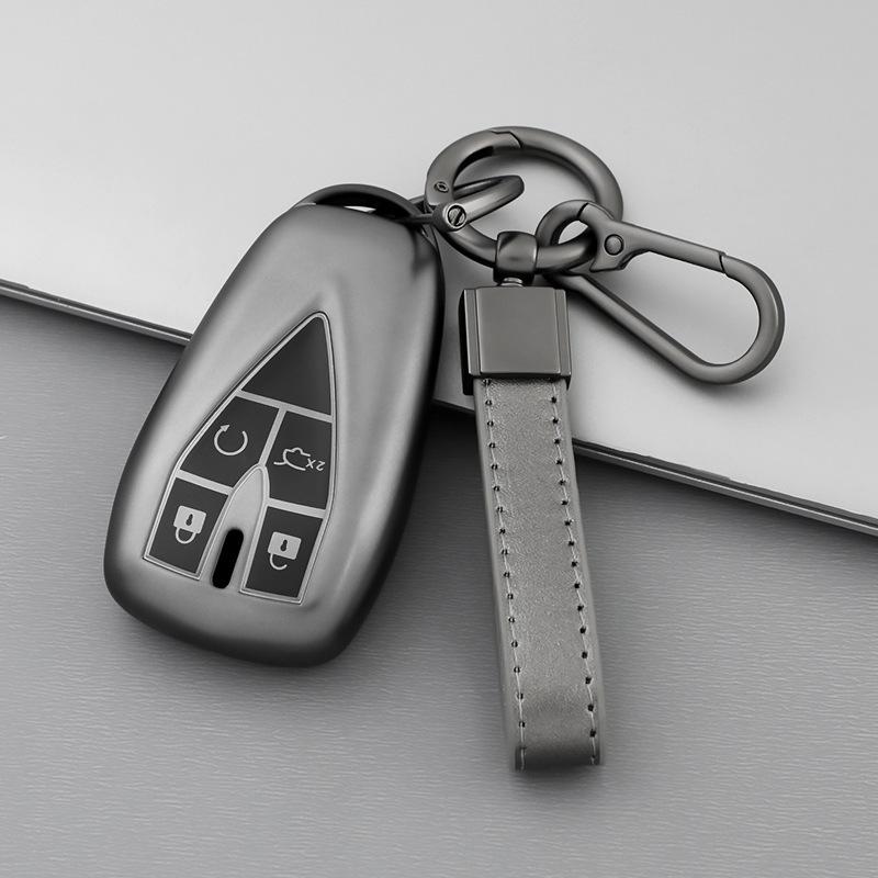 

Серый чехол для автомобильного ключа из ТПУ для Changan UNIT UNIK CS35PLUS CS55 PLUS CS75 PLUS Oshan X7 X5 брелок автомобильные аксессуары Case And Chain B серый