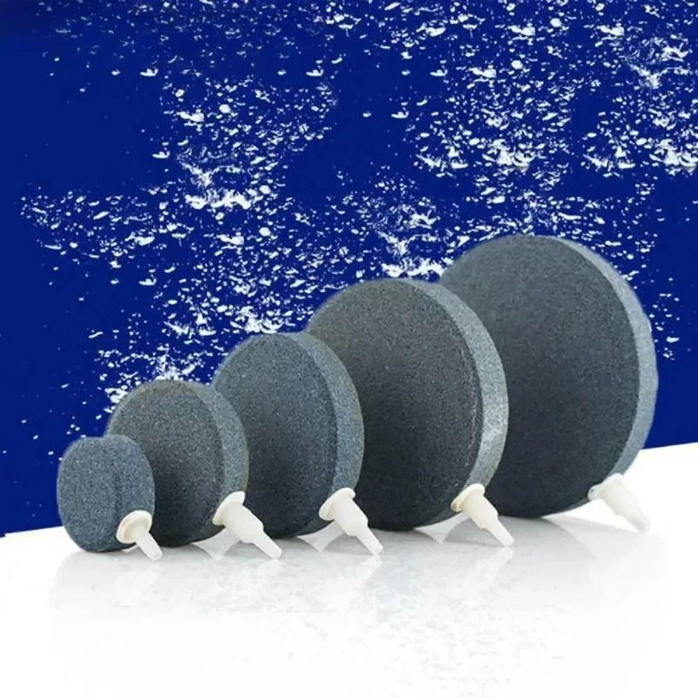 1Pcs Practical Air Stone Aerator Round Hydroponic Oxygen Plate  Fish Tank Aquarium Accessories