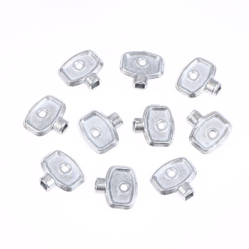 10Pcs Radiator Valve Key Plumbing Bleeding Key Radiator Exhaust Valve Keys For Heating Valves Repair Parts Tools