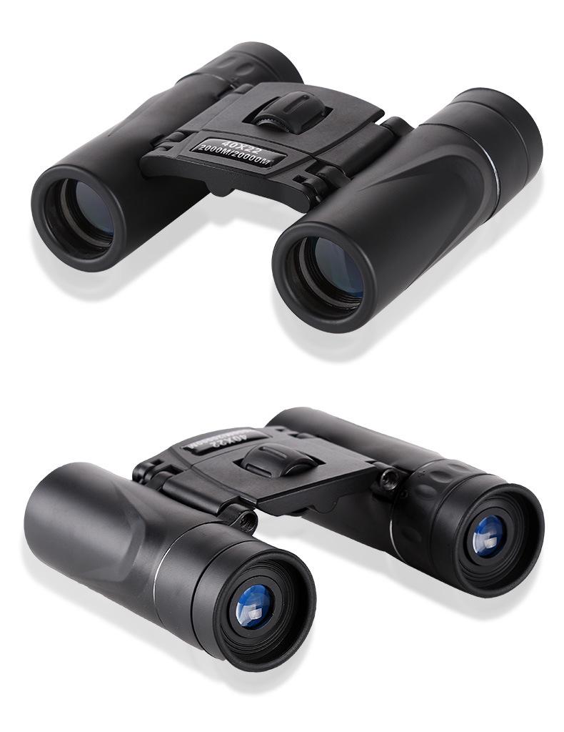 High-Definition 40X22 Portable Outdoor Binoculars with Mobile Phone Adapter